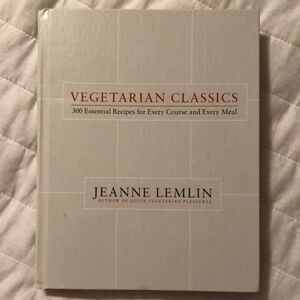 2001 1st Edition Vegetarian Classics by Jeanne Lemlin